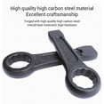 thumbnail image 5 of Y H M Striking Wrench 12 Point Ring Opening 55mm For Bolt Size M36 Durable And Corrosion-Resistant, 5 of 5