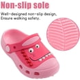 thumbnail image 5 of Baby Clogs Funny Garden Shoes Non-Slip Plastic Kids Sandals Closed Toe Slippers Cute Infant Toddler Beach Shower Shoes for Boys and Girls 0-5 Years, 5 of 7