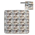 thumbnail image 1 of Picnic Blanket Waterproof PVC Extra Large Portable Outdoor Beach Blanket for Beach Travel Camping Hiking Picnic 57x59in, 1 of 5