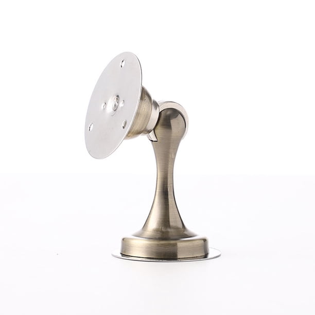Toystoory Tope de puerta sin clavos de bajo ruido para baño, dormitorio, inodoro, tope de puerta de acero inoxidable, soporte para puertas a prueba de Conjuntos de muebles de dormitorio Bronce Toystoory HA066091-02