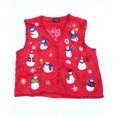 thumbnail image 1 of Vintage One of a kind Ugly Christmas Holiday Sweater Vest - Medium, 1 of 1