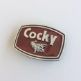 thumbnail image 5 of Vintage Enamel Western Animal Belt Buckle, 5 of 6