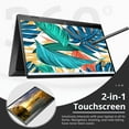 thumbnail image 3 of HP Envy x360 2-in-1 15.6" FHD Touchscreen Laptop, AMD Ryzen 7 5825U, 32GB RAM, 2TB PCIe SSD, Backlit Keyboard, AMD Radeon Graphics, 5MP IR Camera, Win 11 Pro, Black, 32GB Hotface USB Card (Renewed), 3 of 8