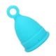 thumbnail image 3 of Copa menstrual de silicona para mujer, suave, elástica, reutilizable, herramienta para el cuidado corporal femenino, azul, L, 3 of 14