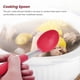 thumbnail image 4 of Silicone Cooking Spoon 2 Non Stick Solid Basting Spoon Heat-resistant Kitchen Utensils For Spoon, 4 of 5