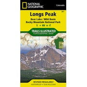 National Geographic Trails Illustrated Map: Longs Peak: Rocky Mountain National Park Map [Bear Lake, Wild Basin] (Other)