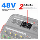 thumbnail image 3 of Consola Mezclador Audio Bluetooth Usb Mixer De 6 Canales, 3 of 4