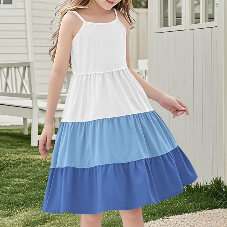 teen summer dresses Young Vacation Sundress with Straps, Floral Print Sleeveless Dress Suitable for Parties Please refer to our own size chart before purchasing HUHOT Teen Summer Petite Mini