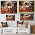 thumbnail image 4 of Designart "Stylish 1940S Victorys Portrait I" Fashion Floater Framed Canvas Art Print, 4 of 7