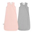 thumbnail image 1 of Saco de Dormir para Bebé EasyFi 2-Pack de Rayón de Bambú 1.0 Tog Rosa Gris, 1 of 7