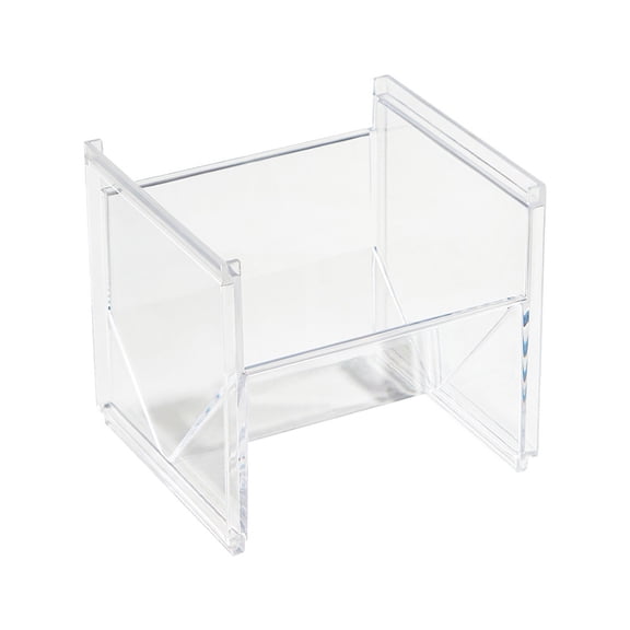 Clear Acrylic Coffee Pod Organizer for Nespresso, Keurig and Compatible Pods, Stackable Tea Bag Storage Box for Kitchen Counter or Coffee Bar