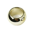 Efavormart 4 PCS Wholesale Gold Acrylic Napkin Rings for Place Settings