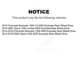 thumbnail image 2 of Transit Auto Front Complete Shock Assembly and TQ Link Kit for Car GMC Sierra 1500 Chevrolet Silverado LD Limited Excludes Rear Wheel Drive 4WD - Left Right Side (Driver Passenger) KSS-101055, 2 of 2