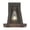 Mahogany Bronze/Nutmeg Wood, variant on 60/6891 Nuvo Lighting Outrigger-1 Light Wall Sconce in Traditional Style-9.5 Inches Wide by 11 Inches High-Mahogany Bronze/Nutmeg Wood Finish