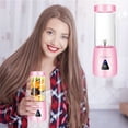 thumbnail image 1 of Black Friday Deals 2022 TIMIFIS Blender Juicer USB Electric Juice Cup, Juice Mixerblender, Mini Portable Rechargeable Juice Mixerblender Mixer, Capped 400ML Water Bottle, 1 of 6