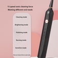 thumbnail image 6 of Dengmore Electric Toothbrush with 4 Brush Heads, Low Noise, Smart Timer IPX7 Waterproof, Deep Clean 5 Modes, Soft Bristles, Portable Electric Rechargeable Toothbrush for Adults, 6 of 6