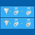 thumbnail image 6 of LED Pool White Light, 120V 50W 6000k E26 Base Daylight White Swimming Pool LED Lights for Most Pentair Hayward Light Fixture, 6 of 14