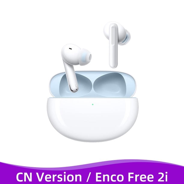 OPPO ENCO Free 2 2i TWS Auricular Inalámbrico Bluetooth 5.2 Auriculares Cancelación activa de ruido Inalámbrico 3 Mic Auriculares para Find X5 Pro Tan Jianjun unisex