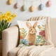 thumbnail image 4 of CREATITOY Easter Rabbit Printed Pillow Cover Decorative Cushion Case for Sofa Living Room Decor (No Insert), 4 of 6