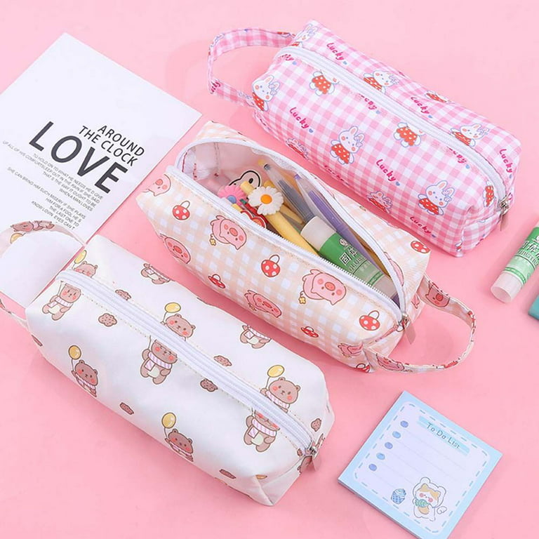 Wholesale Kawaii Canvas Pencil Shape Pencil Pouch With Large Capacity  Perfect Cartoon Girl Gift For School Supplies And Korean Stationery From  Lvitsss, $21.92