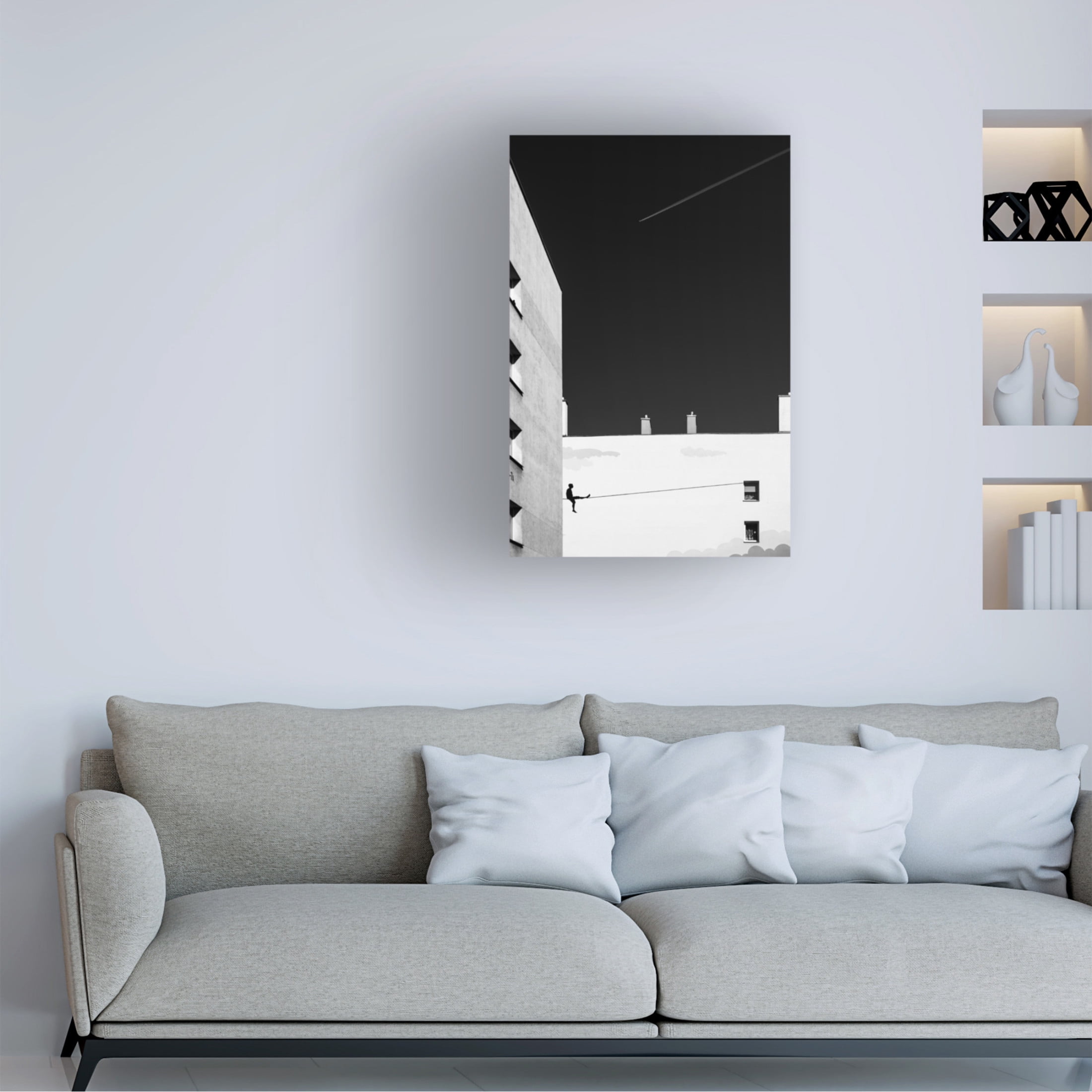 Trademark Fine Art Anna Niemiec Acrobat. Canvas Wall Art