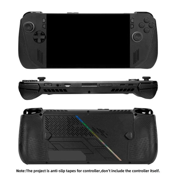 TALONGAMES Wireless Game Controller Grip Tape Ultra Version for ROG ALLY X, Black