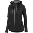 thumbnail image 2 of Augusta Sportswear Women's Zoe Tonal Heather Full-Zip Hoodie Size up to 2XL, 2 of 2