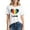 A1119 White, variant on Xdegoge Women's Soft Cotton T-Shirt with Rainbow Heart Print and Love Text, Loose Fit Round Neck Top Perfect for Pride Events and Daily Style