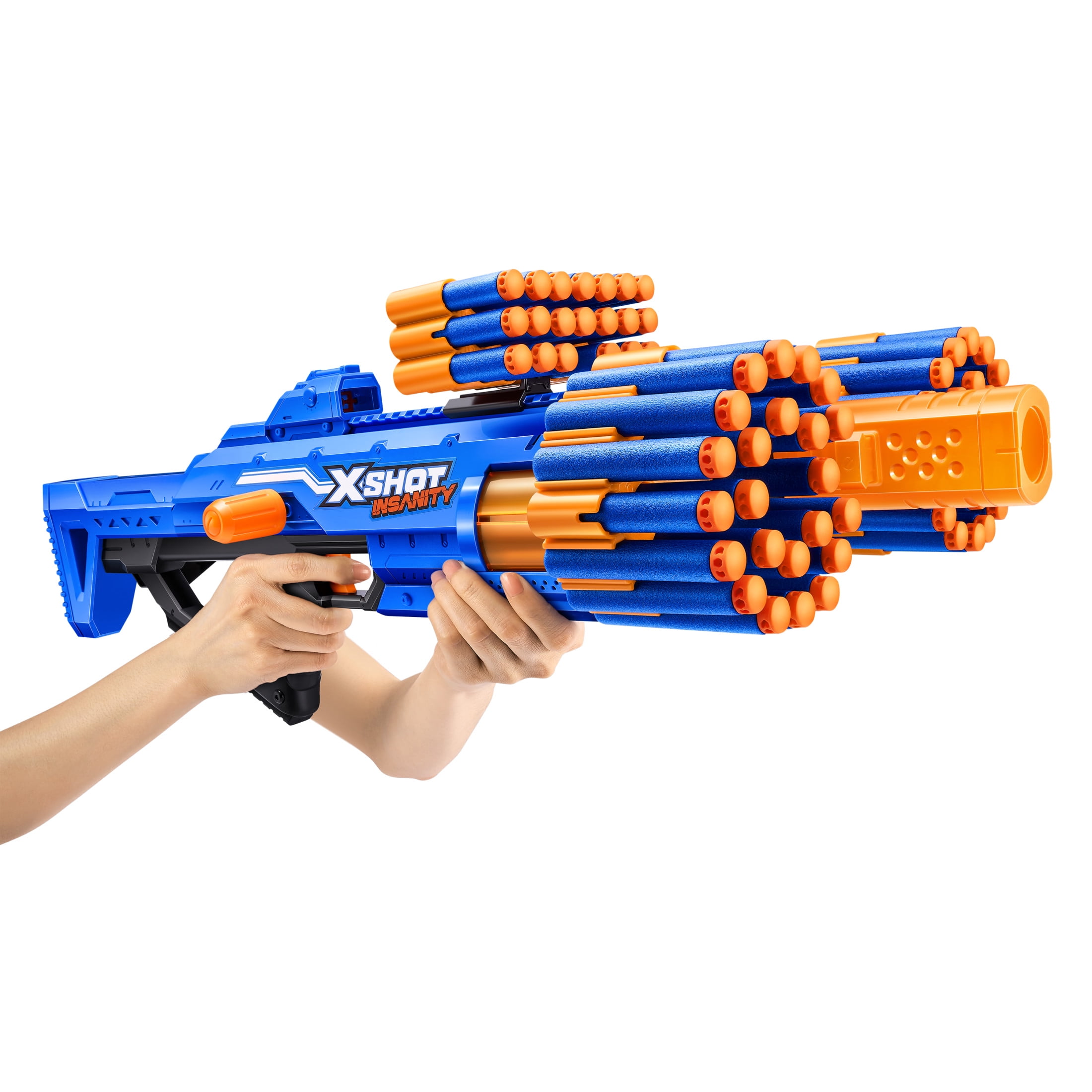 XSHOT Insanity Berzerko Dart Blaster by ZURU - 48 Darts, Age 8+
