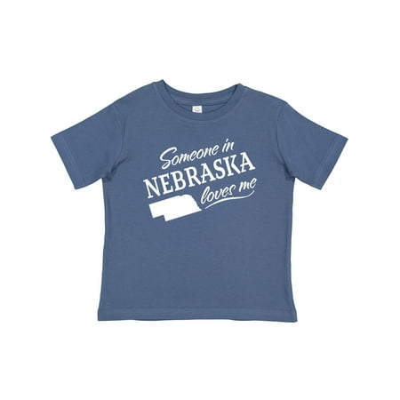 

Inktastic Someone in Nebraska Loves Me Gift Baby Boy or Baby Girl T-Shirt