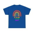 thumbnail image 4 of It's OK to Be Gay Equality Human Rights LGBT Pride Flag Gay Womens Plus Size Tops, 4 of 8