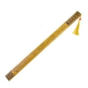 Kids Students School Supplies Measuring Tool Ring Ruler Teaching Teacher's Ruler Drawing Student Stationery Bamboo Carving Ruler Disciple Rule Ruler Measuring Drawing Tool Ruler of Chinese Studies C