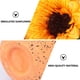 thumbnail image 3 of Girasoles de flores de plástico de girasol artificial de 1 pieza para interior y exterior naranja, 3 of 6