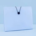 thumbnail image 1 of Xiao Hua Carpeta de archivos expandible con 12 bolsillos, tamaño A4, con diseño de acordeón, organizador de documentos portátil para el hogar, la universidad, la escuela y la oficina, color azul., 1 of 3
