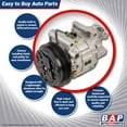 thumbnail image 4 of AC Compressor & 8-Groove A/C Clutch For Ford F-150 F-250 F-350 F-450 F-550 F150 F250 F350 F450 F550 Super Duty - BuyAutoParts, 4 of 7