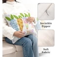 thumbnail image 3 of Easter Pillow Covers Colorful Polka Dots Bunny Throw Pillow Covers 18x18 Spring Easter Peeps Pillow Cases Rabbit Carrot Cushion Cases for Home Farmhouse Sofa Couch Decor 2 Pack, 3 of 7