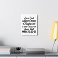 thumbnail image 6 of Scripture Walls Mark 12:30-31 Love God Bible Verse Canvas Christian Wall Art Ready to Hang Unframed, 6 of 13