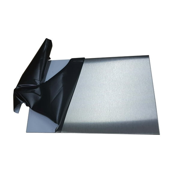 304 Stainless Steel Sheet .050" x 4" x 4" 16ga 0600140