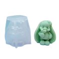 thumbnail image 4 of Wmool Easter Bny Sile Mould Chocolate Fondant Jelly Ice Cube Soap Candle‖, 4 of 8