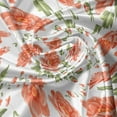 thumbnail image 5 of Ambesonne Flower Window Valance, Romantic Bridal Blossoms, 54" X 18", Reseda Green Salmon, 5 of 5