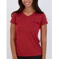 thumbnail image 3 of Real Essentials 5 Pack: Women's Short Sleeve V-Neck Activewear T-Shirt Dry-Fit Wicking Yoga Top (Available in Plus), 3 of 6