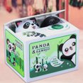 thumbnail image 5 of Dsscvnef Sound Prank Stealing Bank Storage Children's Day Stolen Cat Panda Bank Stolen Cat Bank Keys for Talking Dogs Wooden Musical Instruments Soft Rug, 5 of 5