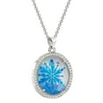 thumbnail image 3 of Disney Frozen Necklace - Elsa Necklace 18 Inch - Frozen Jewelry Jewelry for Women - Frozen Gifts, 3 of 5