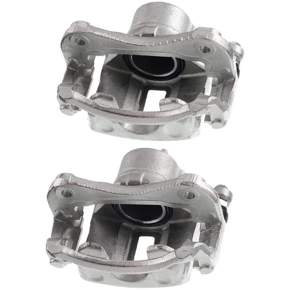 A-Premium Disc Brake Caliper Assembly with Bracket Compatible with Hyundai Elantra 2002-2005 Front Left and Right 2-PC