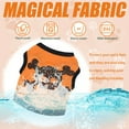 thumbnail image 6 of GASTROPOD Dog Halloween Costumes,Cute Pet Halloween Costumes,Cotton Vest Dog Halloween Costumes Girl,Orange,M, 6 of 7