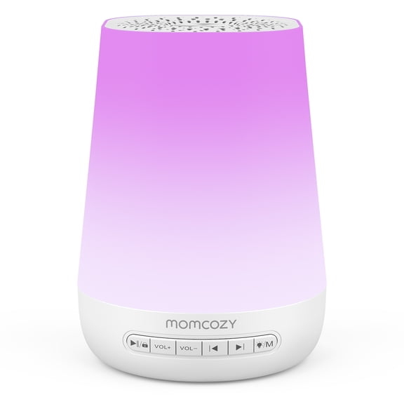 Momcozy Baby Sound Machine with Night Light White Noise Machine for Baby Sleeping with 34 Soothing Sounds, Timer, App Remote Control