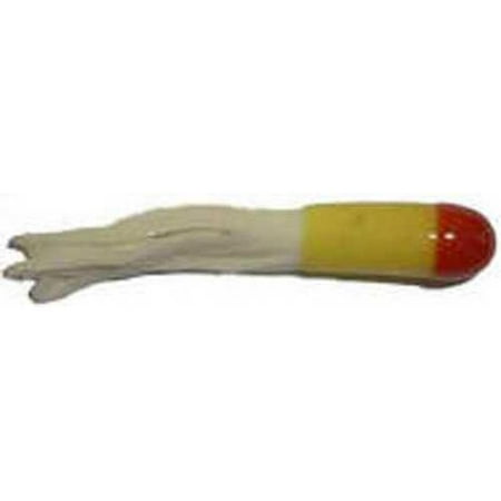Big Bite Crappie Tubes 1.5' 10ct Red/Yellow/White