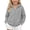 04-Gray, variant on Yutgune Kids Zip Up Hoodie for Boys Girls, Fleece-Lined Full Zip Hooded Sweatshirt Jacket, Casual Fall Outerwear