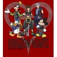 thumbnail image 2 of Men's Kingdom Hearts 3 Box Art Graphic Tee Red Large, 2 of 5