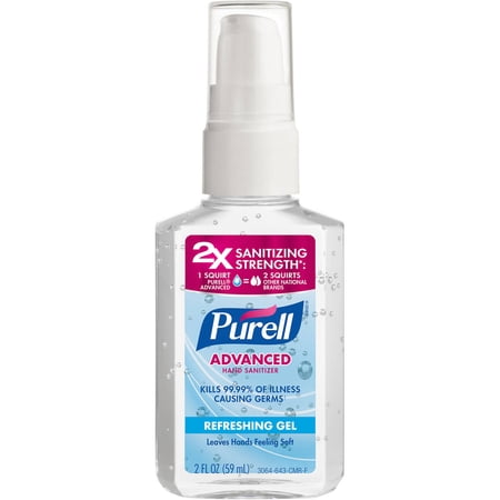 UPC 073852023886 product image for Purell Advanced Hand Sanitizer Refreshing Gel 2 oz | upcitemdb.com